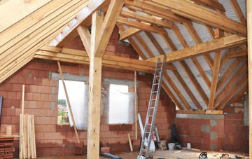 Lower Raydon attic trusses