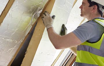 Lower Raydon loft insulation